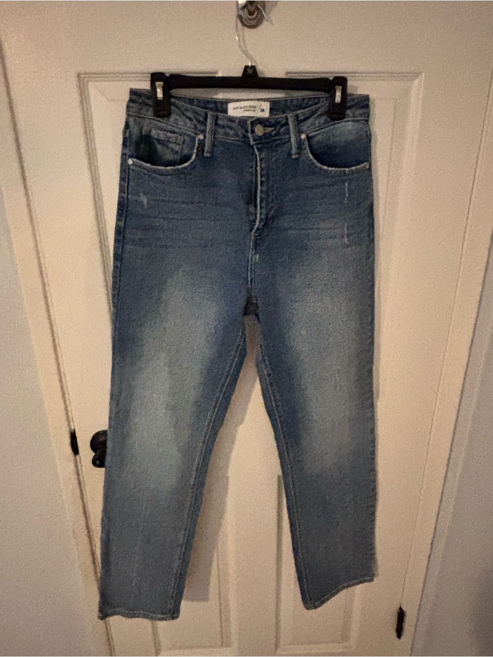 Women’s Blue Slim Straight Jeans